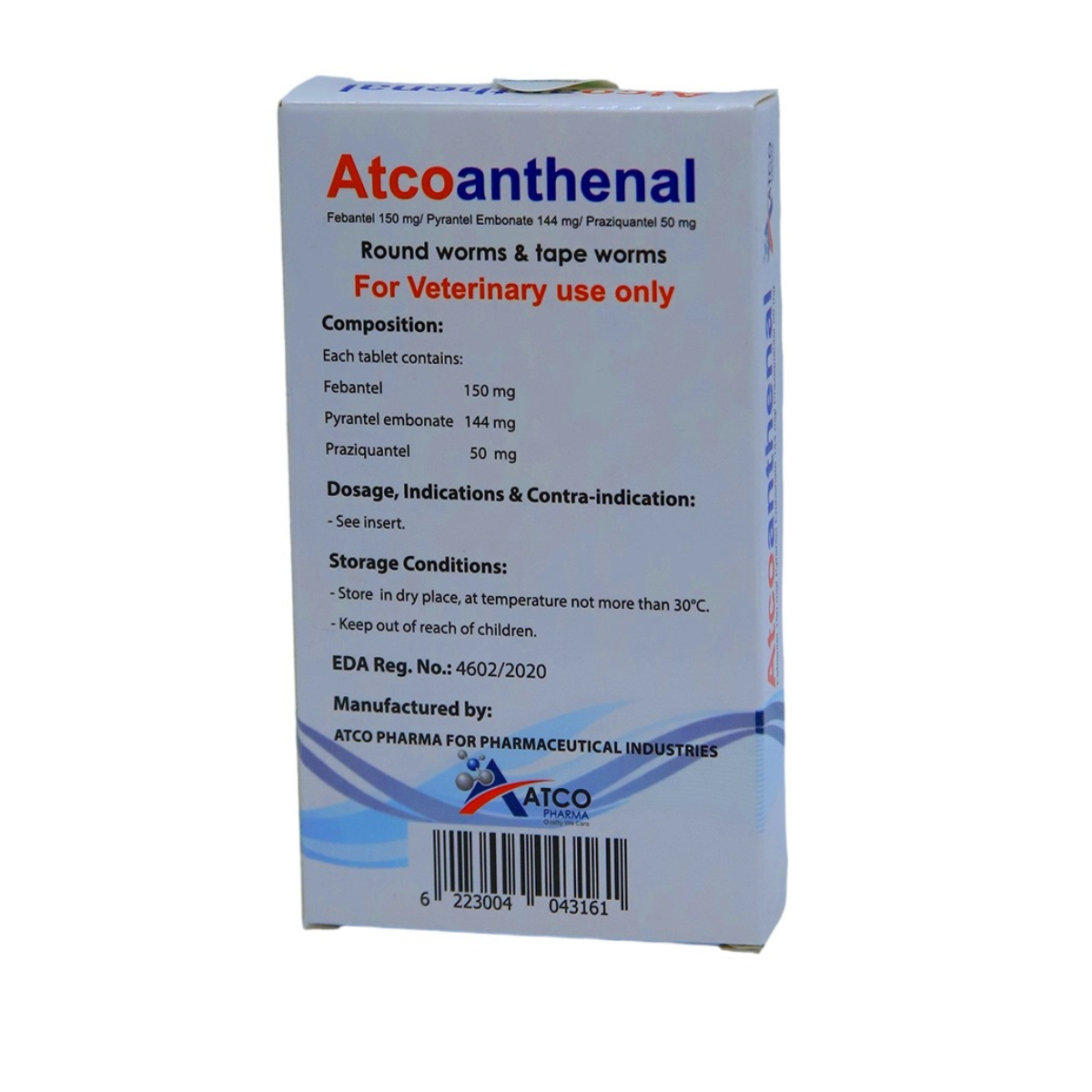 Atcoanthenal Tablets