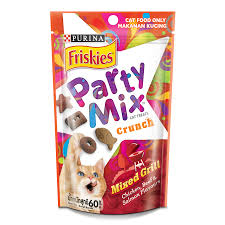 Purina Friskies Party Mix Cat Treats 60gm - MIX GRILLED