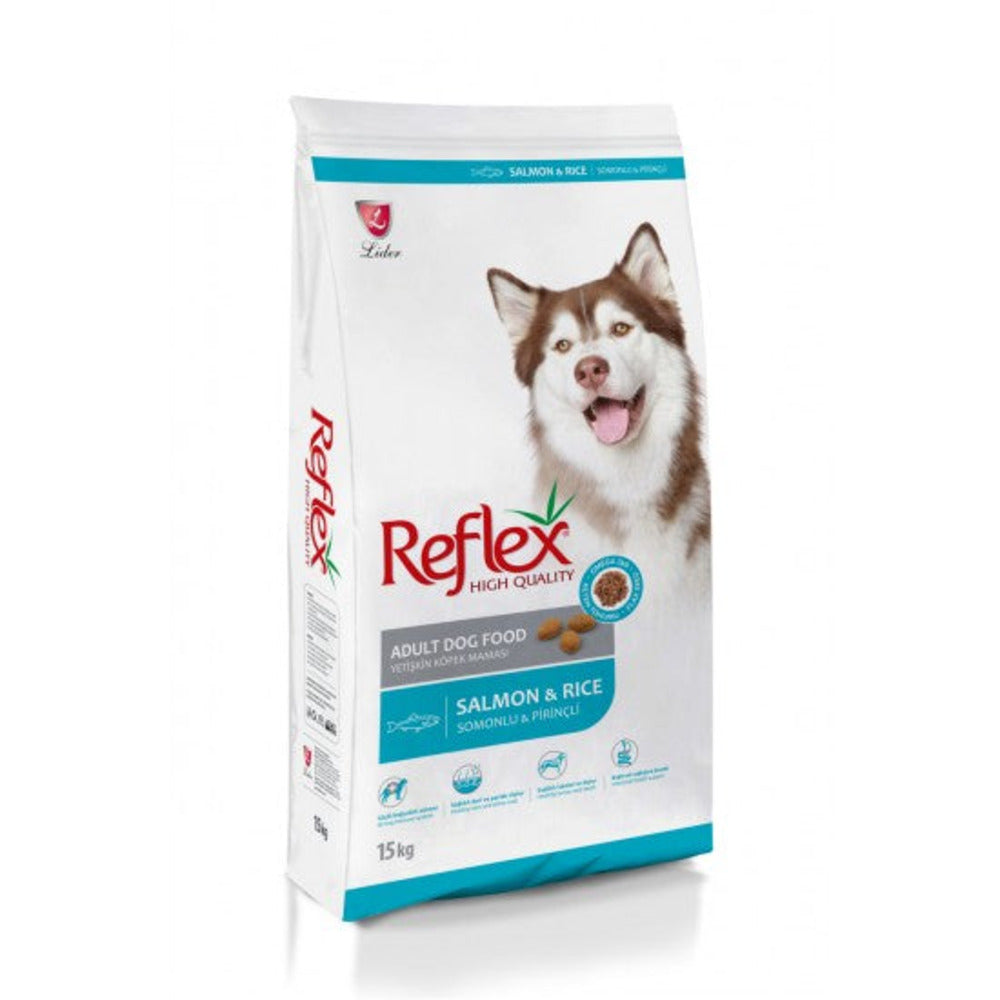 Reflex Adult Dog Food with Salmon and Rice 3kg