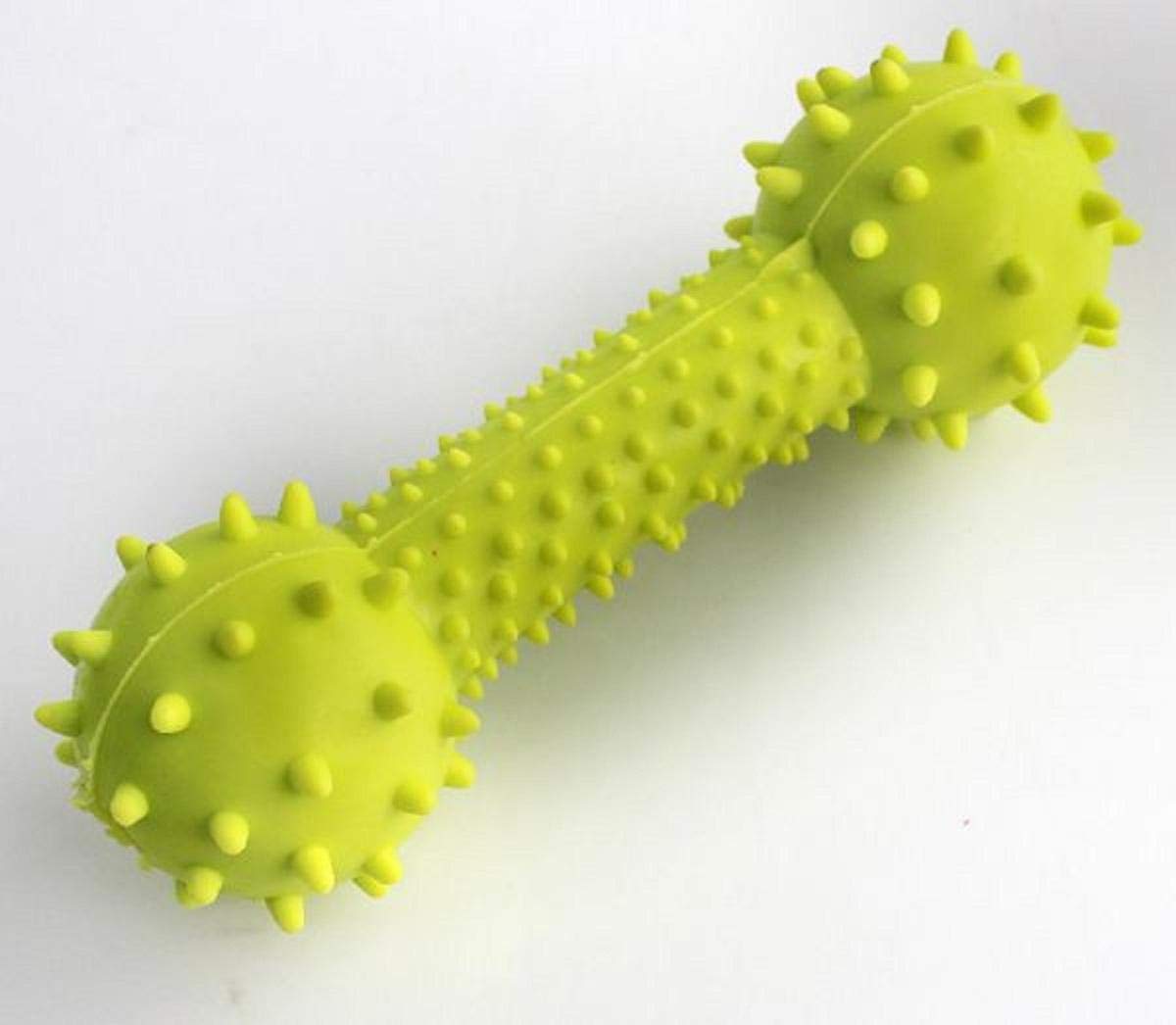 Interactive Rubber Dog Chew Toy for Dental Cleaning & Stress Relief - 1