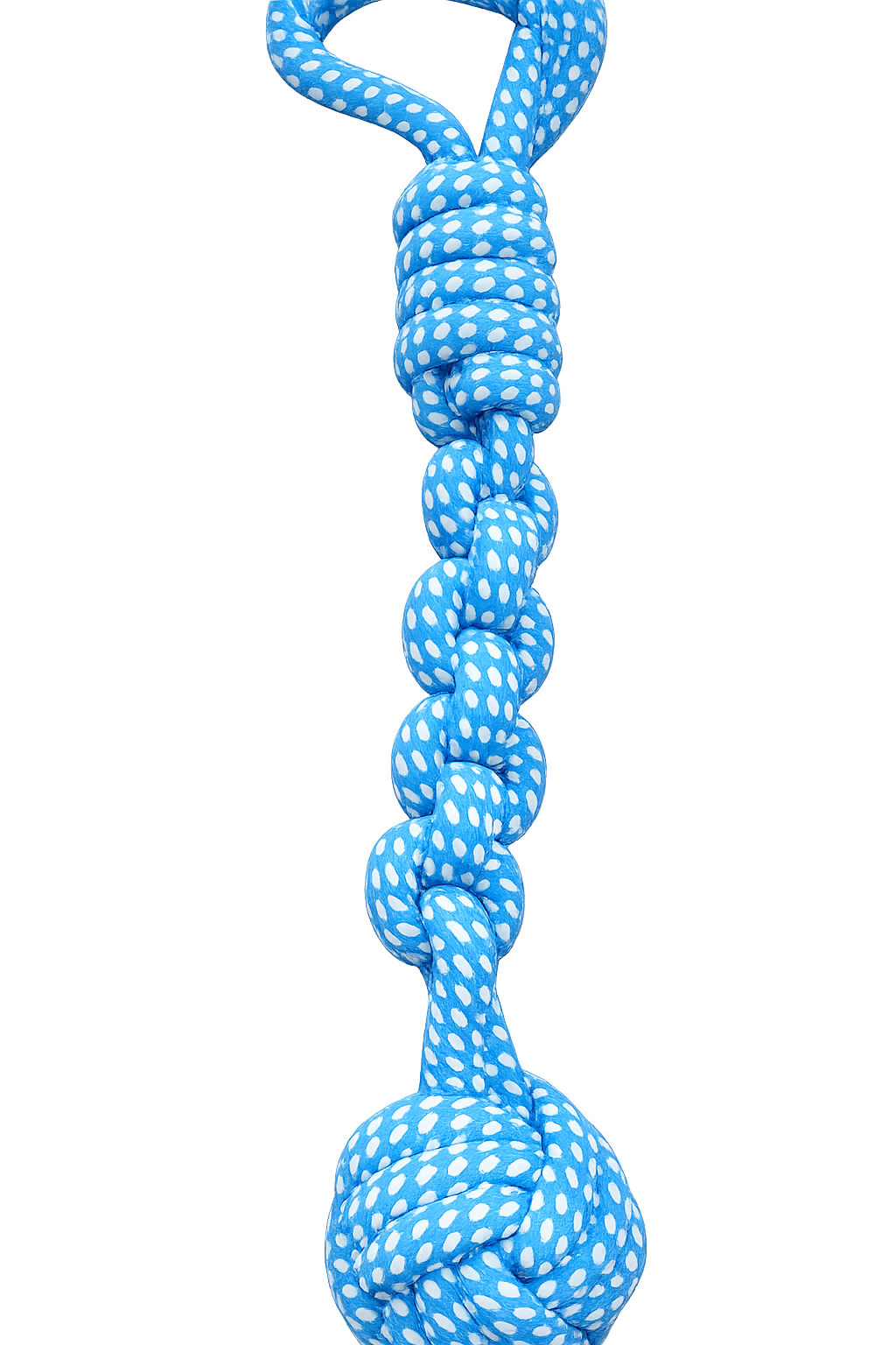 Cotton Rope Tug Dog Toy with Ball for Training & Play - 2