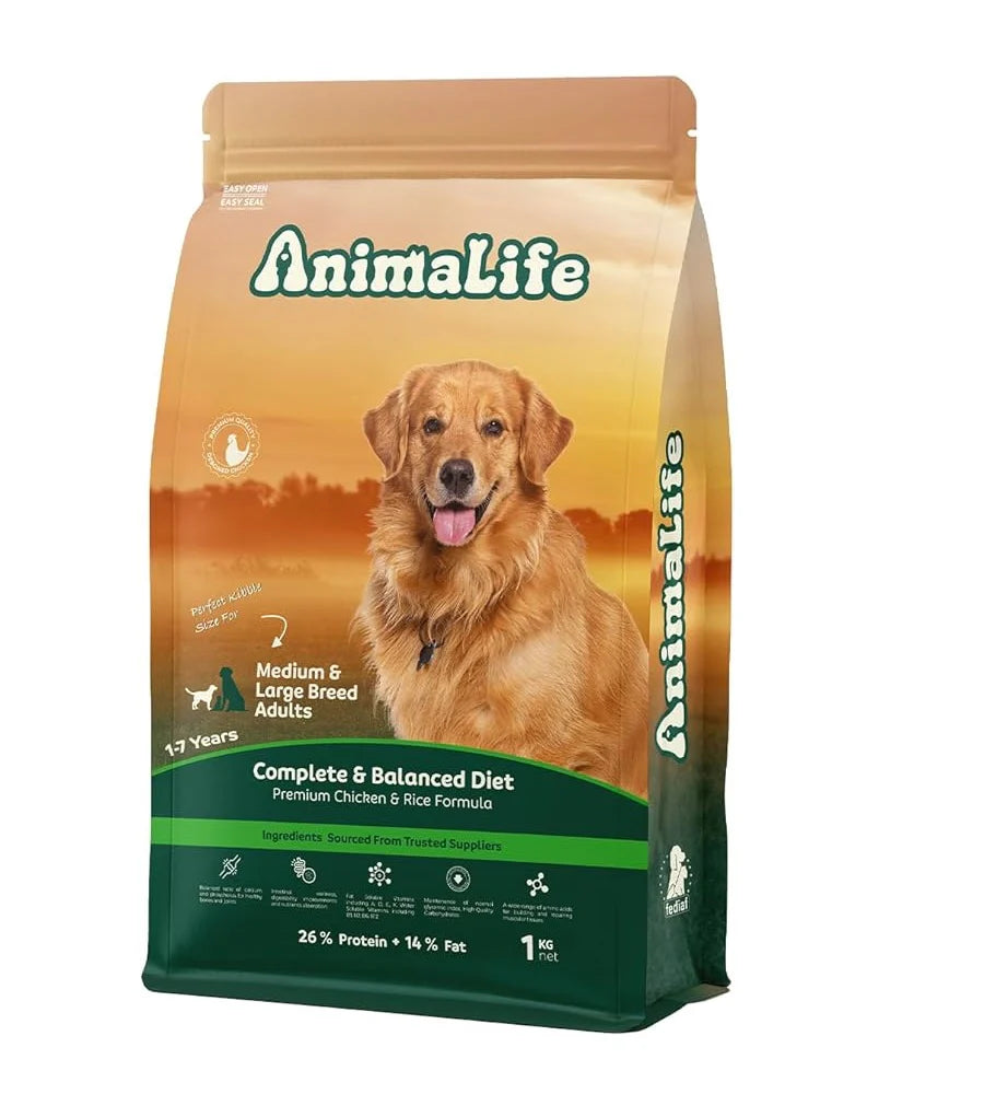 Animalife Dog Dry Food - 1 kg