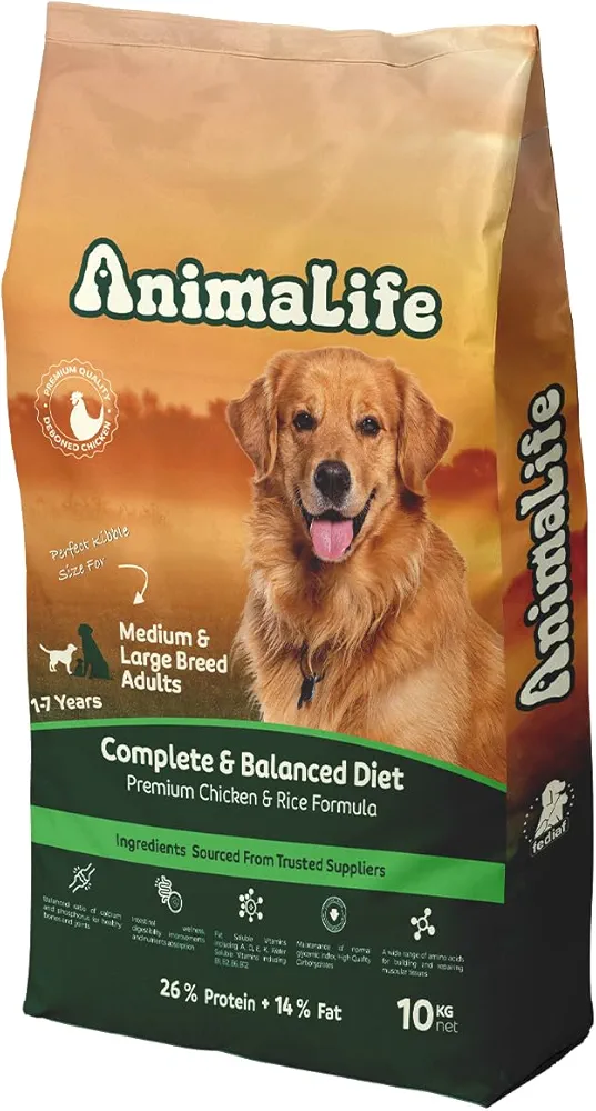 Animalife Dog Dry Food - 10kg