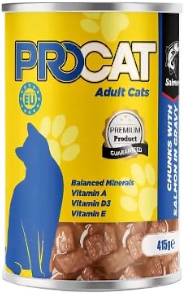 ProCat Wet Cat Food Cans 415g - Salmon