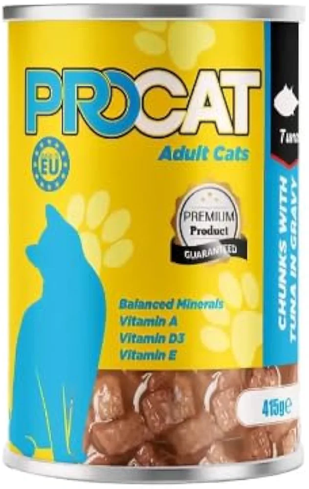 ProCat Wet Cat Food Cans 415g - tuna