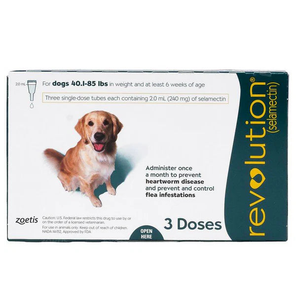Revolution Spot-On for Dogs - green + 240mg