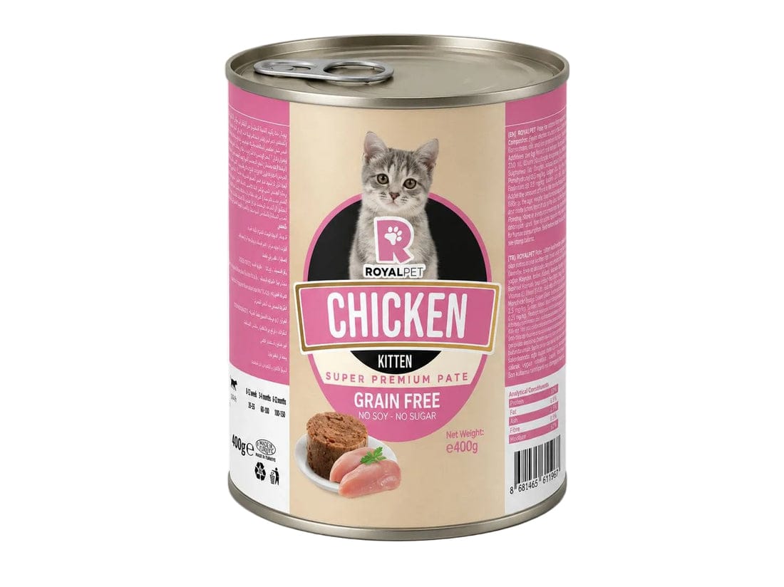 Royal Pet Super Premium Pate Cat Cans 400g - kitten