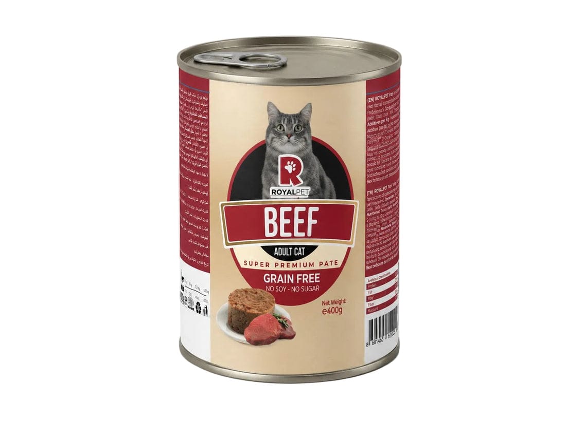 Royal Pet Super Premium Pate Cat Cans 400g - Beef