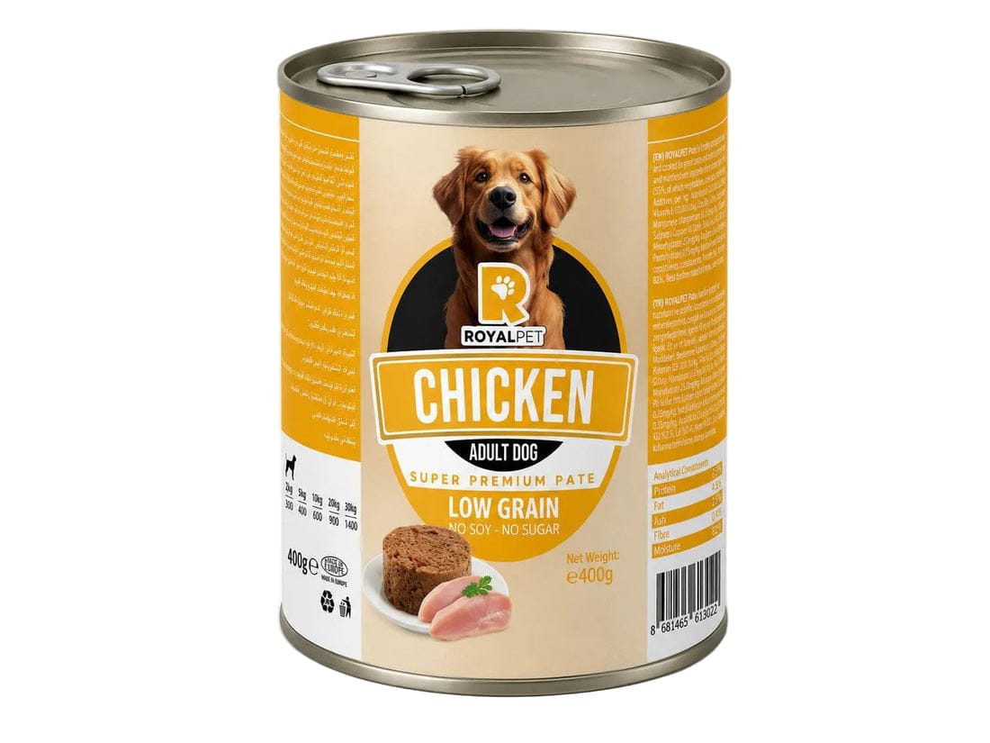 Royal Pet Super Premium Pate Dog Cans 400g - Chicken