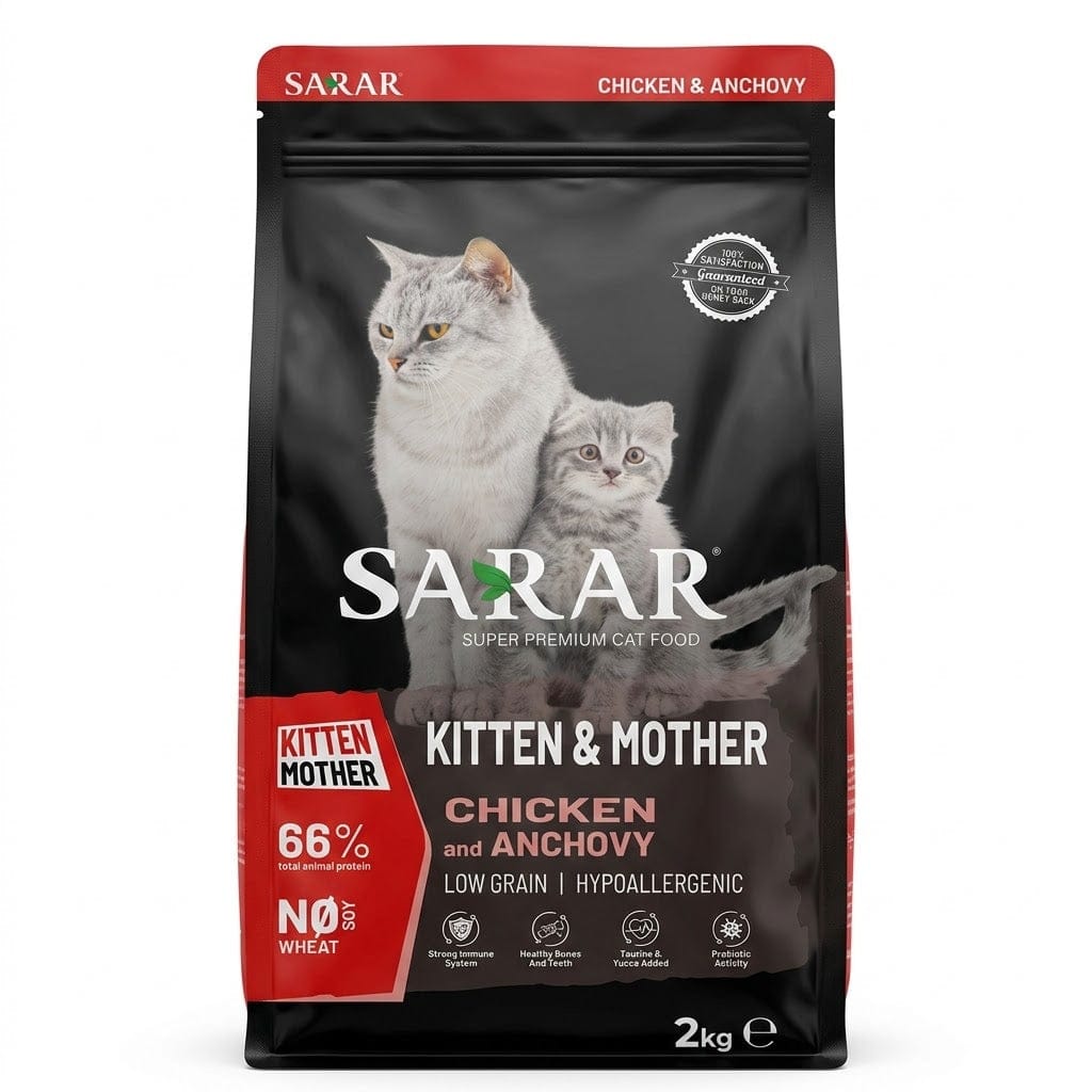 Sarar Kitten & Mother Chicken & Anchovy 2kg