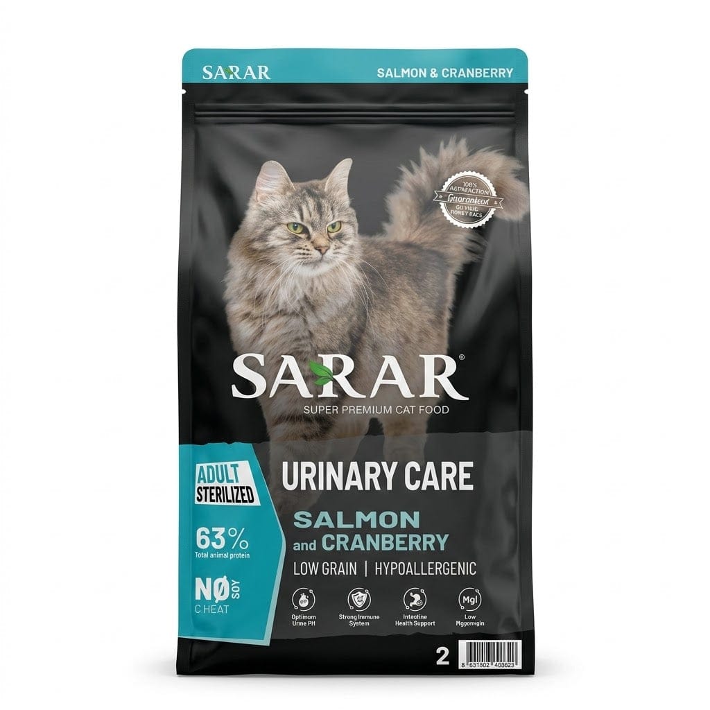 Sarar Urinary Care Sterilized Adult Cat Salmon & Cranberry 2kg