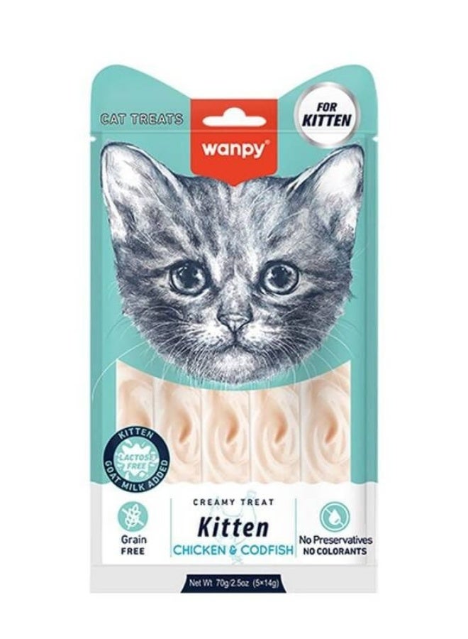WANPY CREAMY TREAT FOR CAT 1 PCS - kitten