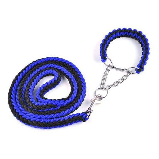 Rope Dog Leash with Training Collar