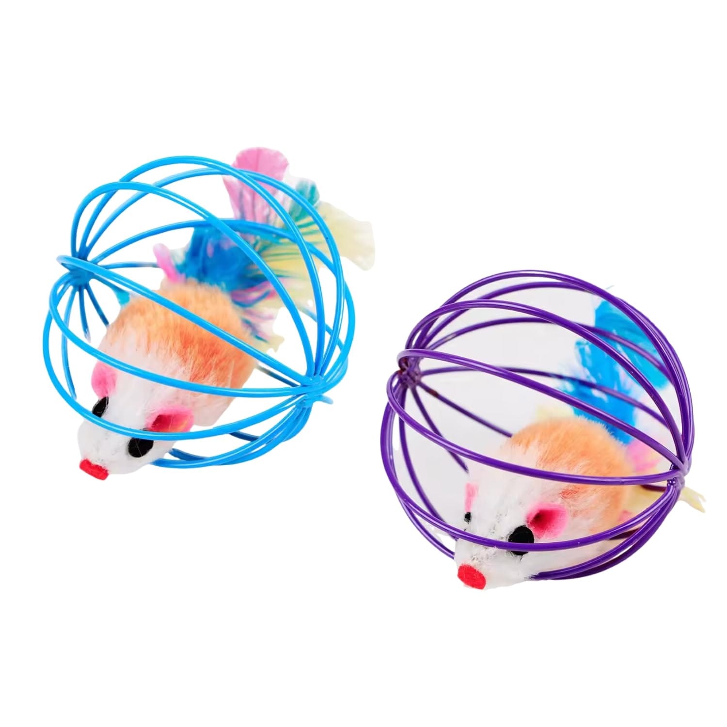 Cat Ball Toy with Mouse