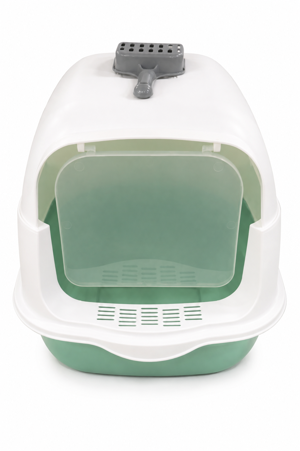 Covered Cat Litter Box with Scoop