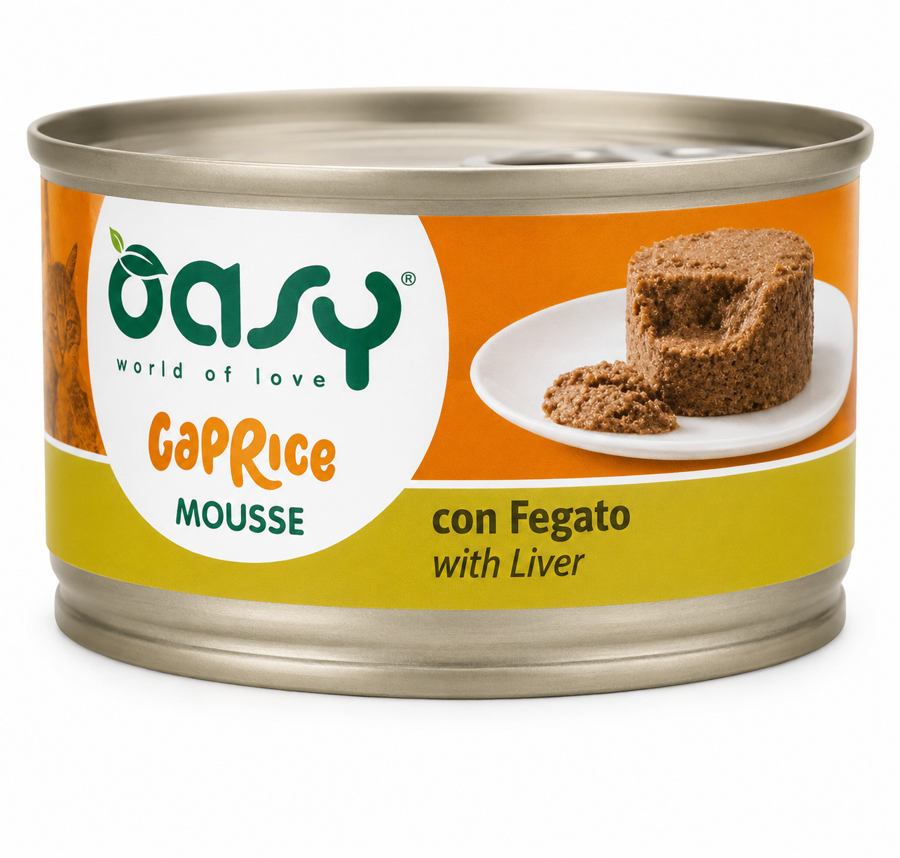 Oasy Caprice Wet Cat Food – Assorted Flavors - Liver Mousse