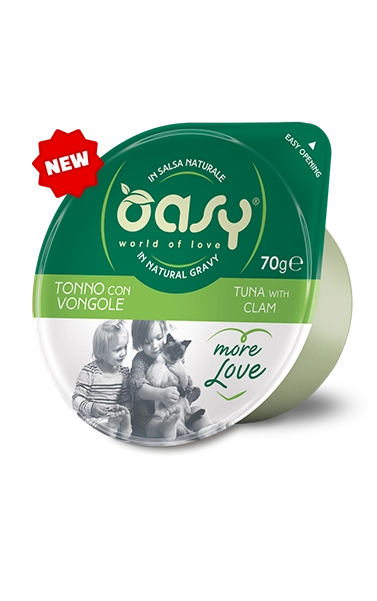 Oasy Caprice More Love Wet Cat Food in Natural Gravy – 70g