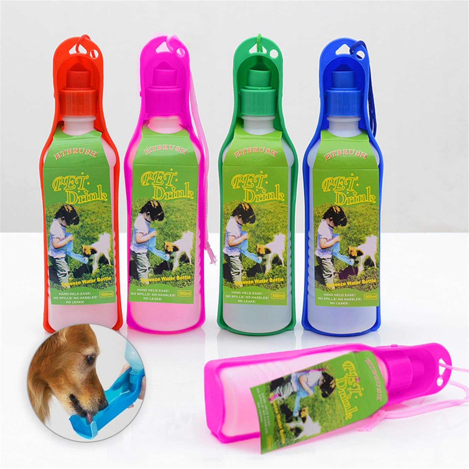 Pet Drink Portable Dog Water Bottle – 500ml