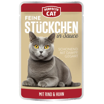 Perfecto Cat Fine Chunks in Sauce – 100g