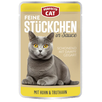 Perfecto Cat Fine Chunks in Sauce – 100g