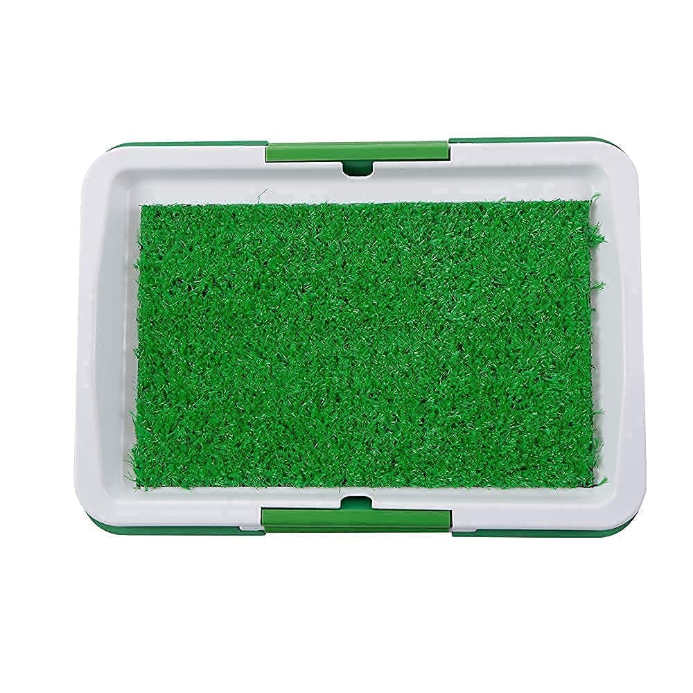 Dog Training Tray with Artificial Grass