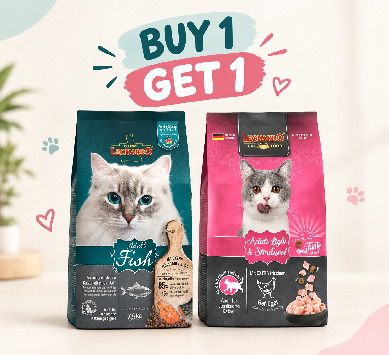 Buy 1 get 1 free