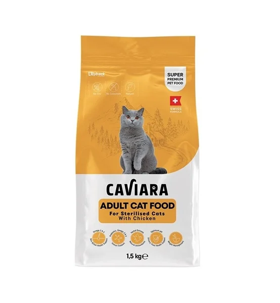Caviara adult sterilized cat 1.5kg