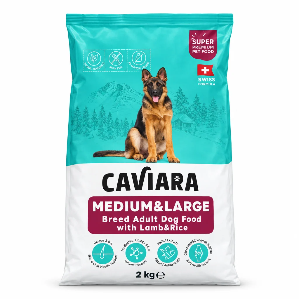 Caviara M & L Breed adult dog lamb and rice 2kg