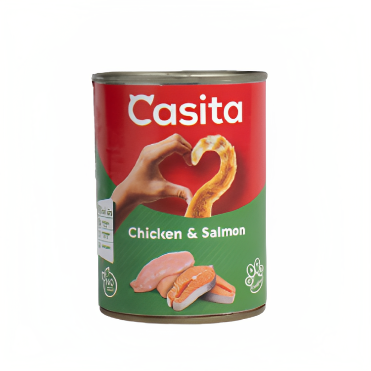 casita can for cats 400 gm with chicken&salmon