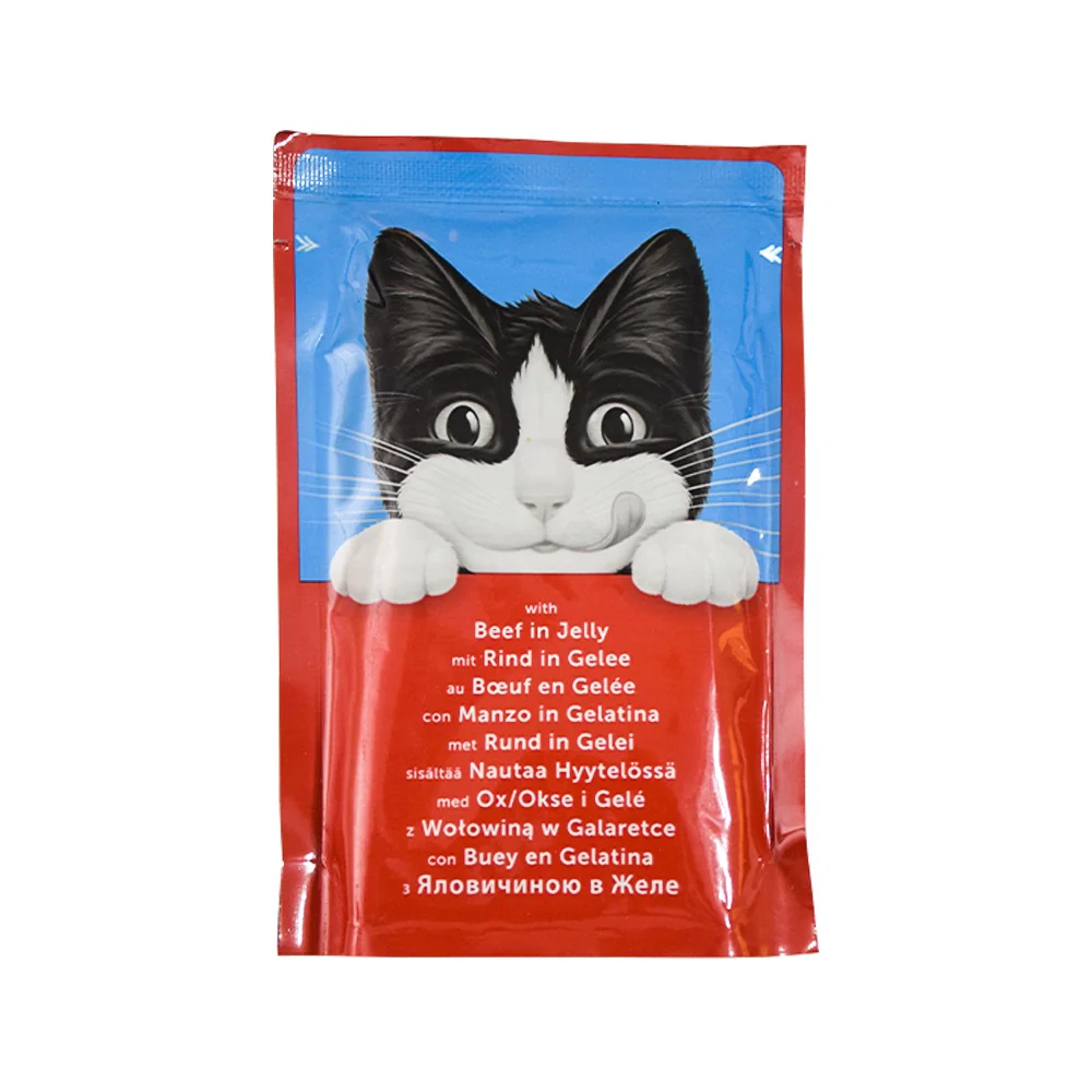 Felix pouch wet food for cats with beef 100 gm
