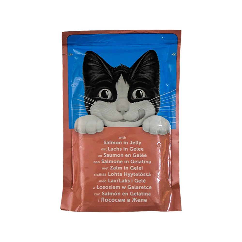 Felix cat wet food  pouch with salmon in jelly 100 gm