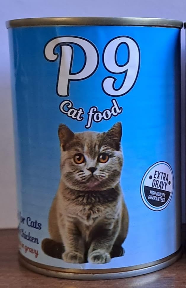 P9 can food for cats with chicken 400 gm